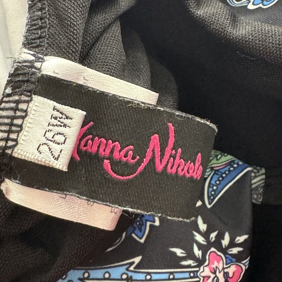 Hanna Nikole Swim Dress One Piece Swimsuit Womens Plus Size 26W Bright Floral - Picture 3 of 15